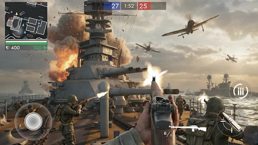 I-download ang World War Heroes: WW2 PvP FPS – Maging Bayani sa Bakbakan - Screenshot 2