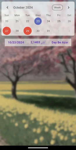 I-download ang Gahshomar Zoroastrian Calendar – Persian Calendar - Screenshot 14
