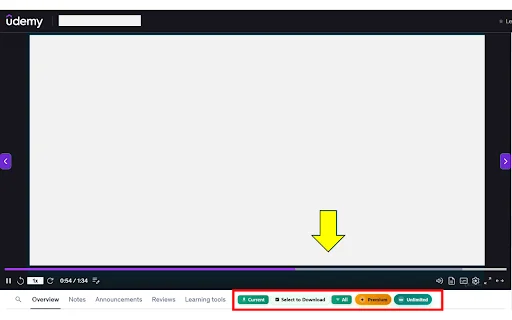 Udemy Downloader: I-download ang Iyong Udemy Courses nang Madali - Screenshot 1
