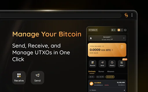 I-download ang UniSat Wallet: Ang Pinakamahusay na Bitcoin Ordinals Wallet - Screenshot 2