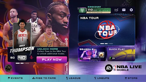 I-download ang EA SPORTS NBA LIVE Mobile – Pinakamahusay na Basketball Game - Screenshot 5
