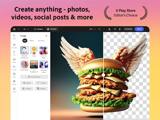 I-download ang Adobe Express: AI Photo at Video Editor App - Screenshot 9