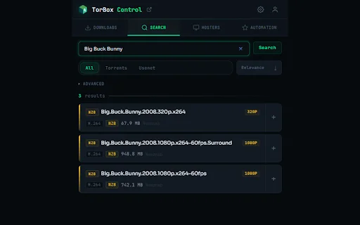 TorBox Control: Pamahalaan ang Iyong Downloads nang Mabilis at Ligtas - Screenshot 2