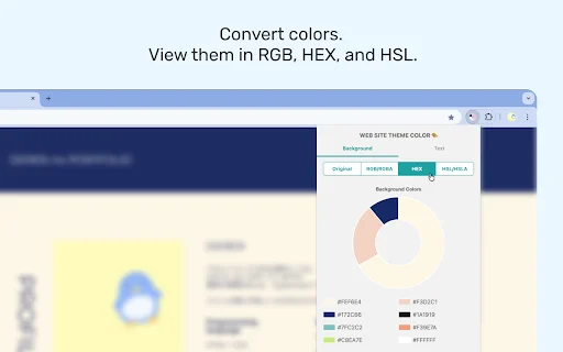 GET WEB SITE THEME COLOR – Kunin ang Kulay ng Website nang Mabilis - Screenshot 4