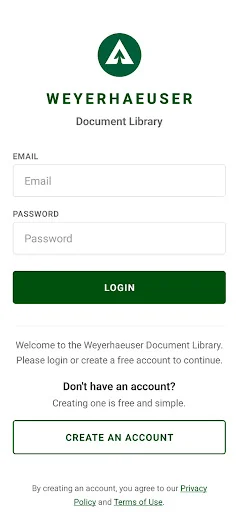 I-download ang Weyerhaeuser Document Library – Pamahalaan ang Dokumento - Screenshot 4