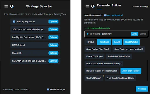 TradingView Strategy Optimizer: I-automate ang Iyong Trading - Screenshot 1