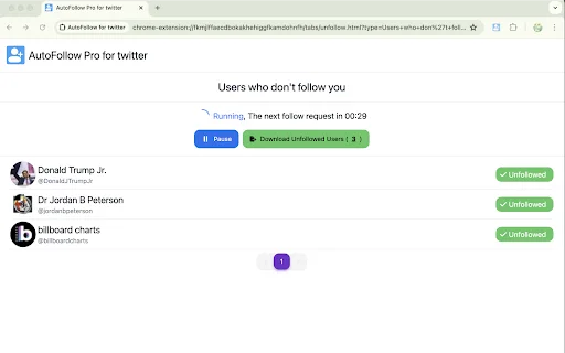 Twitter Auto Follower: Palakihin ang Followers sa X nang Libre - Screenshot 5