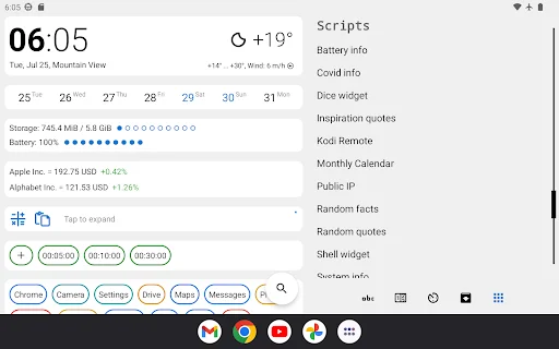 I-download ang AIO Launcher – Pinakamahusay na Home Screen App - Screenshot 8