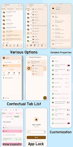 I-download ang File Manager Tab – Explorer: Mabilis at Pro - Screenshot 2