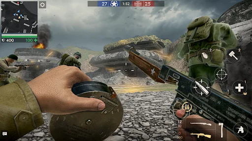 I-download ang World War Heroes: WW2 PvP FPS – Maging Bayani sa Bakbakan - Screenshot 17