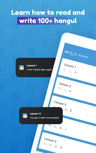 I-download ang Write It! Korean – Matuto ng Hangul nang Libre - Screenshot 6