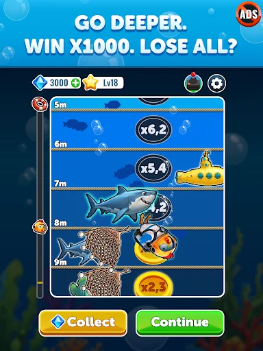 I-download ang Chicken Cross – Sea Cross 2 Pinakabago – Libre - Screenshot 8