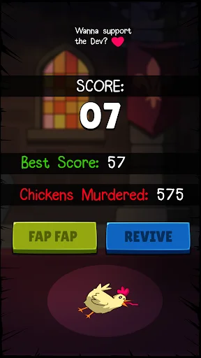 I-download ang Fap Fap Chicken – Tsunami APK – Libreng Laro - Screenshot 3