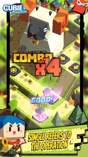 I-download ang Cubie Adventure World – Masayang Running Game - Screenshot 1