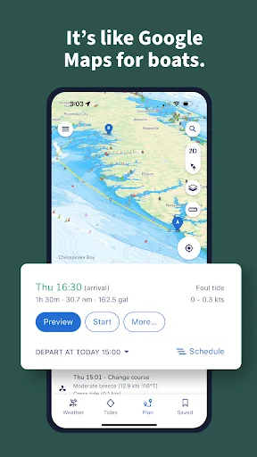 I-download ang Savvy Navvy: Ultimate Marine Navigation App - Screenshot 1