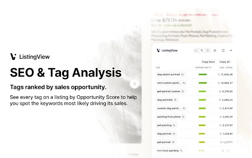 ListingView: Gabay sa Best-Selling Products sa Etsy (Libre) - Screenshot 3