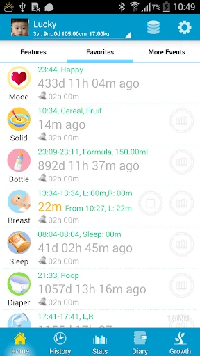Download Baby Care – I-track ang Paglaki ng Baby nang Libre - Screenshot 1